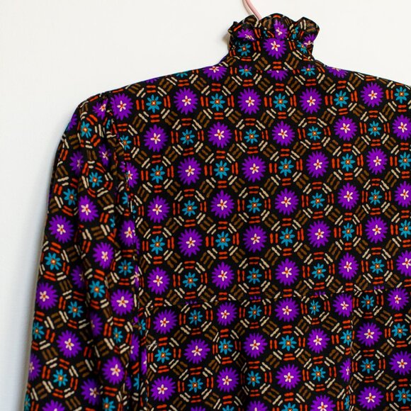 Saint Laurent Geo Motif Tunic Dress - Picture 10 of 16